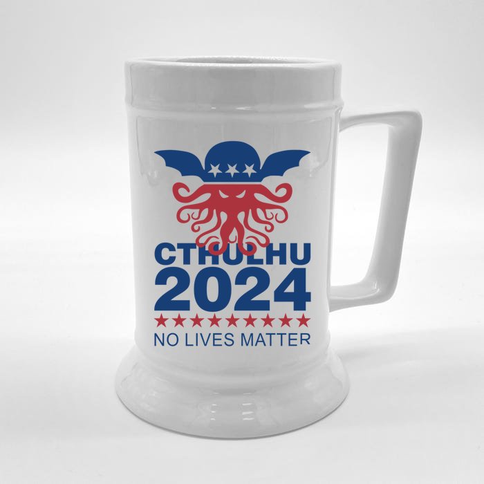 Cthulhu 2024 No Lives Matter Front & Back Beer Stein