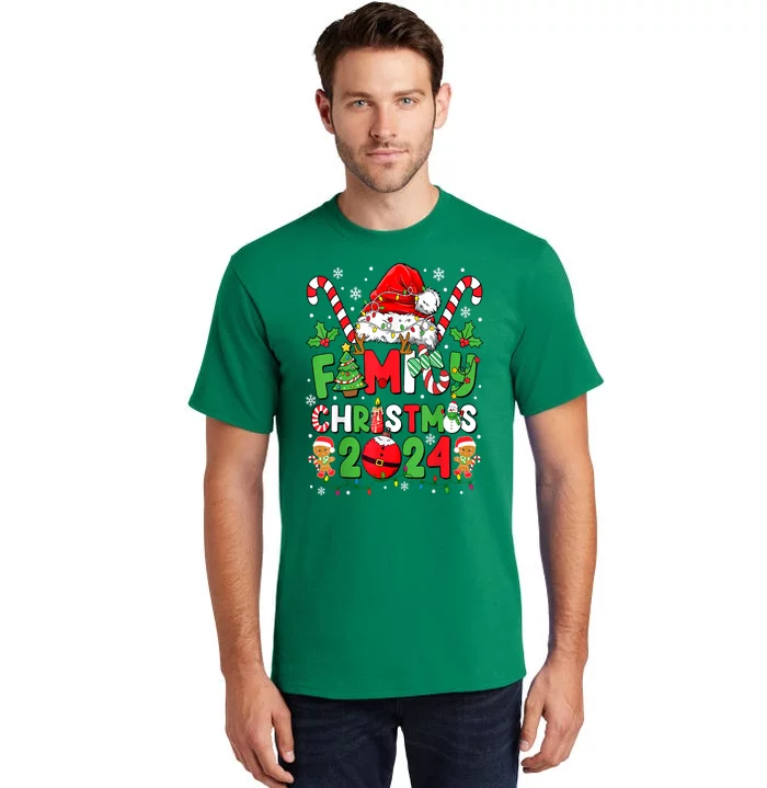 Christmas 2024 Outfits Team Santa Elf Squad Family Matching Gift Tall T-Shirt