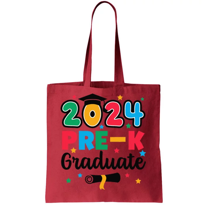 Class 2024 Prek Graduate Preschool Graduation Summer Tote Bag