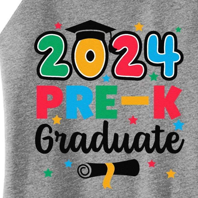 Class 2024 Prek Graduate Preschool Graduation Summer Women’s Perfect Tri Rocker Tank