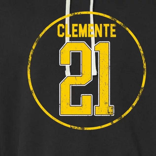 Clemente 21 Pittsburgh Garment-Dyed Fleece Hoodie