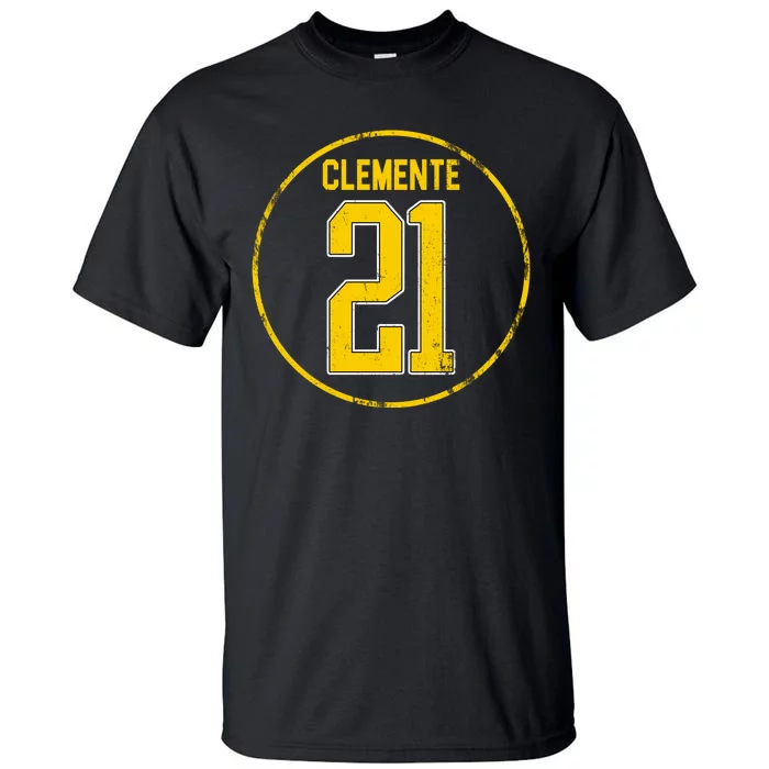 Clemente 21 Pittsburgh Tall T-Shirt