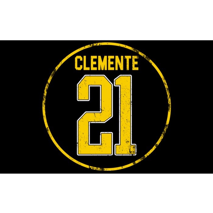 Clemente 21 Pittsburgh Bumper Sticker