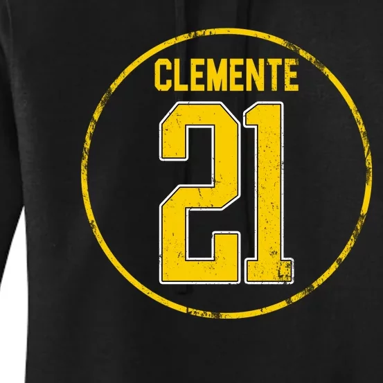 Clemente 21 Pittsburgh Women's Pullover Hoodie