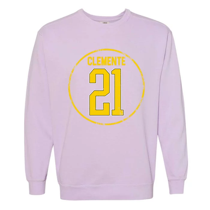 Clemente 21 Pittsburgh Garment-Dyed Sweatshirt