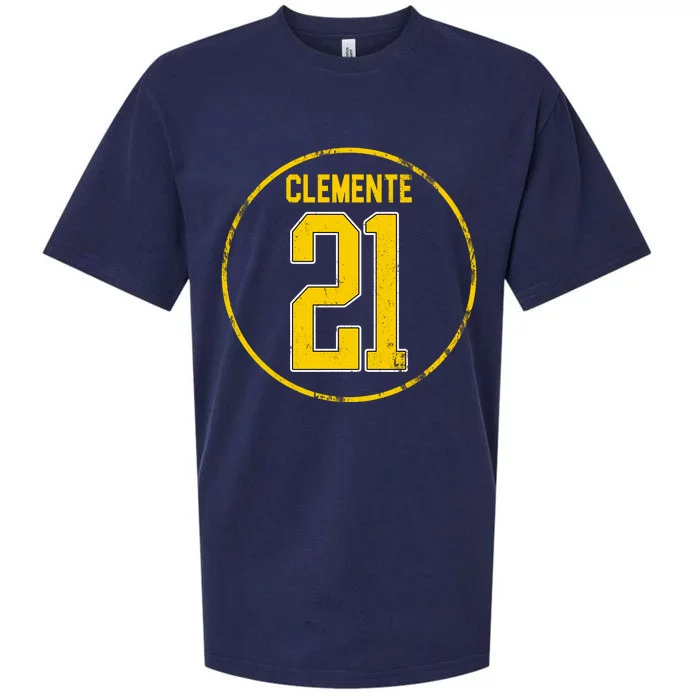 Clemente 21 Pittsburgh Sueded Cloud Jersey T-Shirt