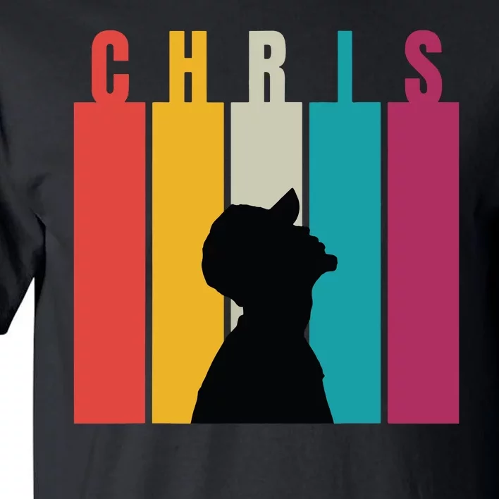 Chris 2024 Retro First Name Tall T-Shirt