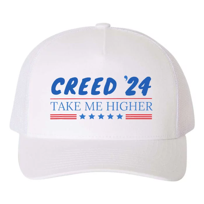 C.R.E.E.D. .24 T.A.K.E M.E. Hig.H.E.R Yupoong Adult 5-Panel Trucker Hat