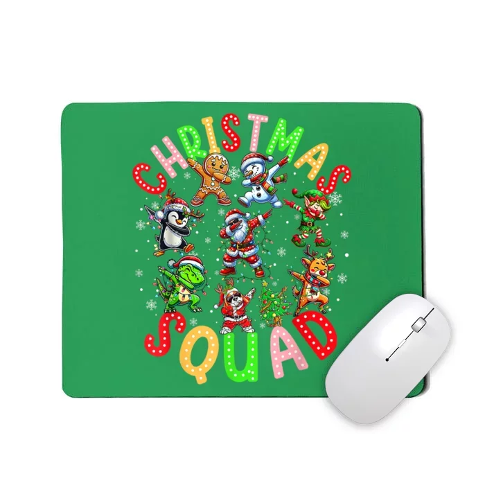 Christmas 2024 Team Santa Elf Squad Matching Family Xmas Gift Mousepad