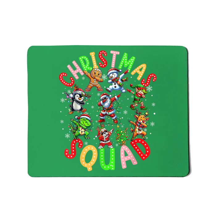 Christmas 2024 Team Santa Elf Squad Matching Family Xmas Gift Mousepad