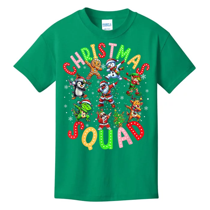 Christmas 2024 Team Santa Elf Squad Matching Family Xmas Gift Kids T-Shirt