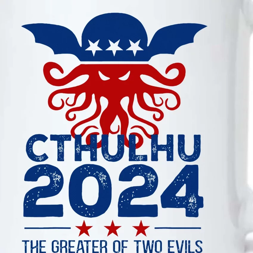 Cthulhu 2024 The Greater Of Two Evils Black Color Changing Mug