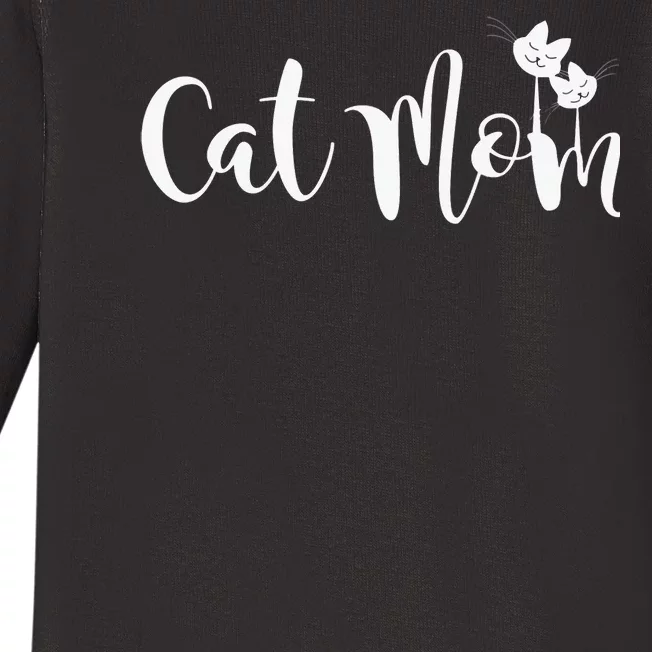 Cats 365 Cat Mom Graphic Pullover Hoodie Baby Long Sleeve Bodysuit