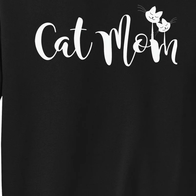 Cats 365 Cat Mom Graphic Pullover Hoodie Tall Sweatshirt