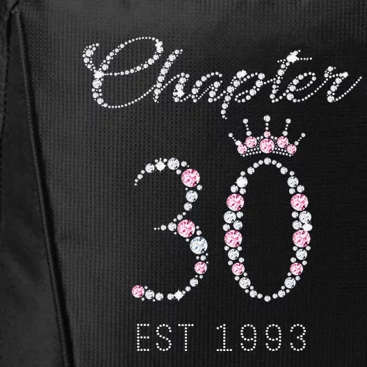 Chapter 30 EST 1993 30Th Birthday Gift For WoLove City Backpack