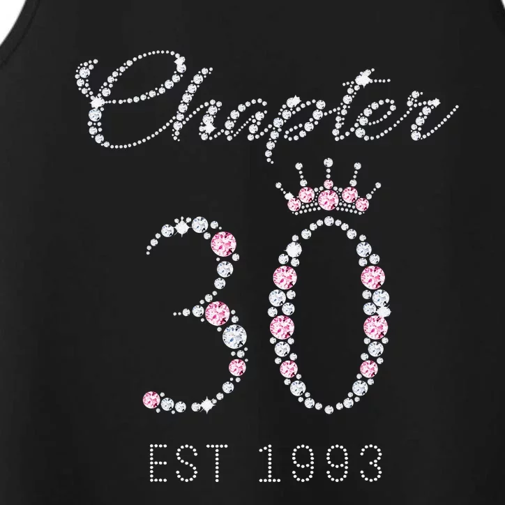 Chapter 30 EST 1993 30Th Birthday Gift For WoLove Performance Tank