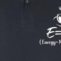 Coffee 365 E=MC Energy = Milk X Coffee Science Funny Softstyle Adult Sport Polo