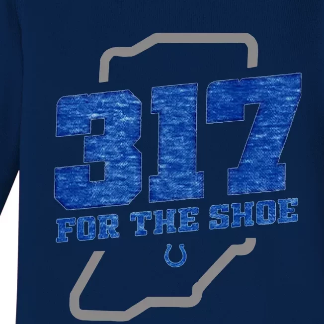 Colts 317 For The Shoe Baby Long Sleeve Bodysuit