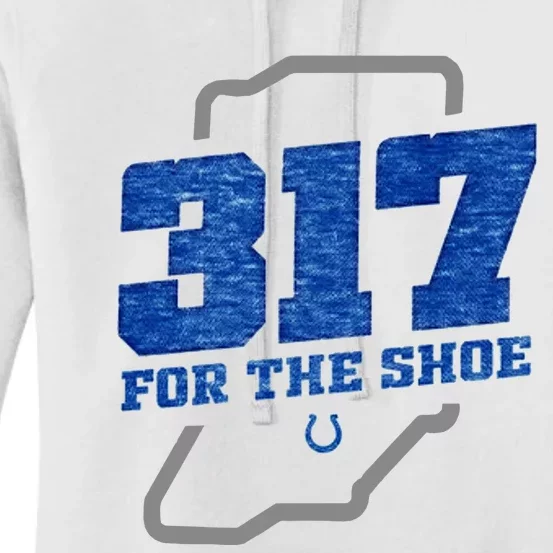 Colts 317 For The Shoe Women's Pullover Hoodie