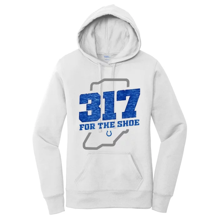 Colts 317 For The Shoe Women's Pullover Hoodie