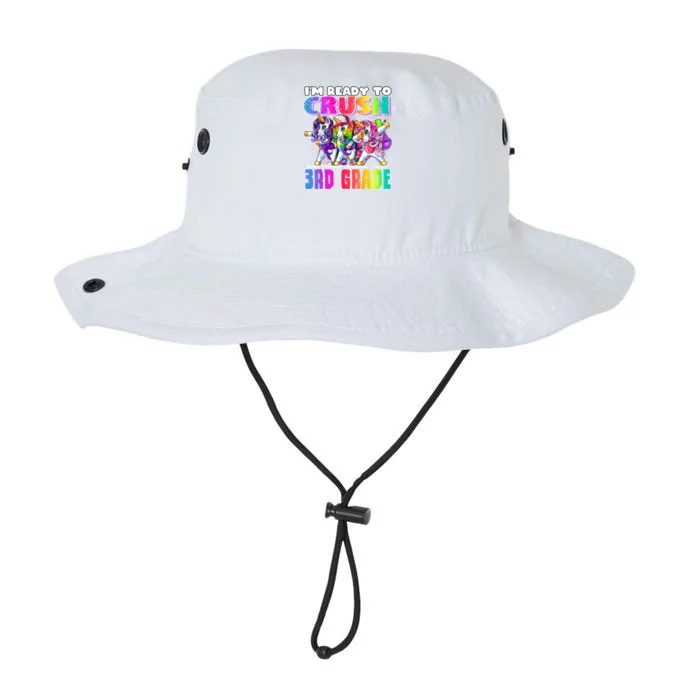 Crush 3rd Grade Dabbing Unicorn Back To School Backpack Girl Legacy Cool Fit Booney Bucket Hat