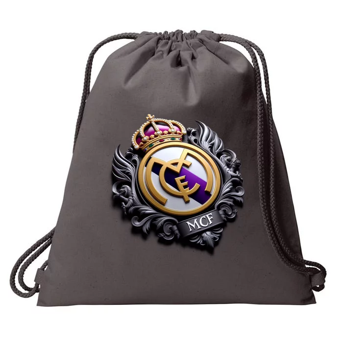 Cool 3d Madrid Cf Drawstring Bag