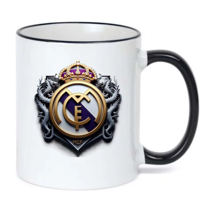 Cool 3d Real Madrid Cf Image Black Color Changing Mug