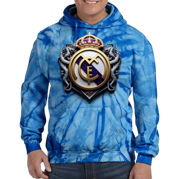 Cool 3d Real Madrid Cf Image Tie Dye Hoodie