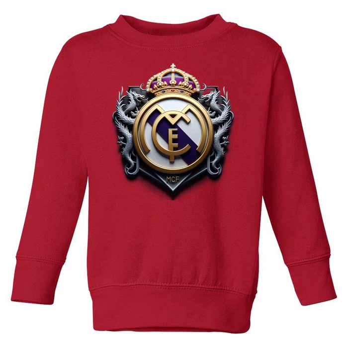 Cool 3d Real Madrid Cf Image Toddler Sweatshirt