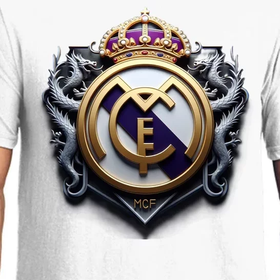 Cool 3d Real Madrid Cf Image Pajama Set