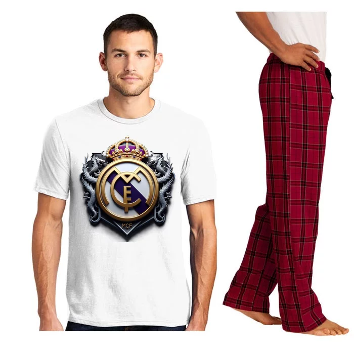 Cool 3d Real Madrid Cf Image Pajama Set