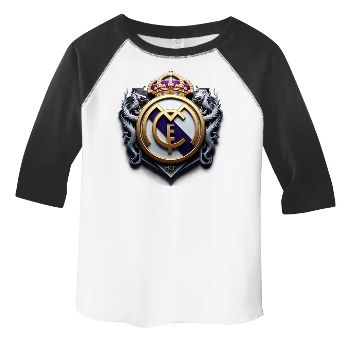 Cool 3d Real Madrid Cf Image Toddler Fine Jersey T-Shirt