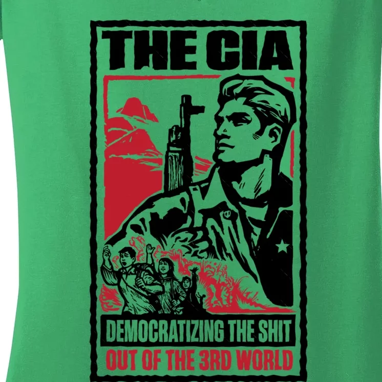 Cia 3rd World Women's V-Neck T-Shirt