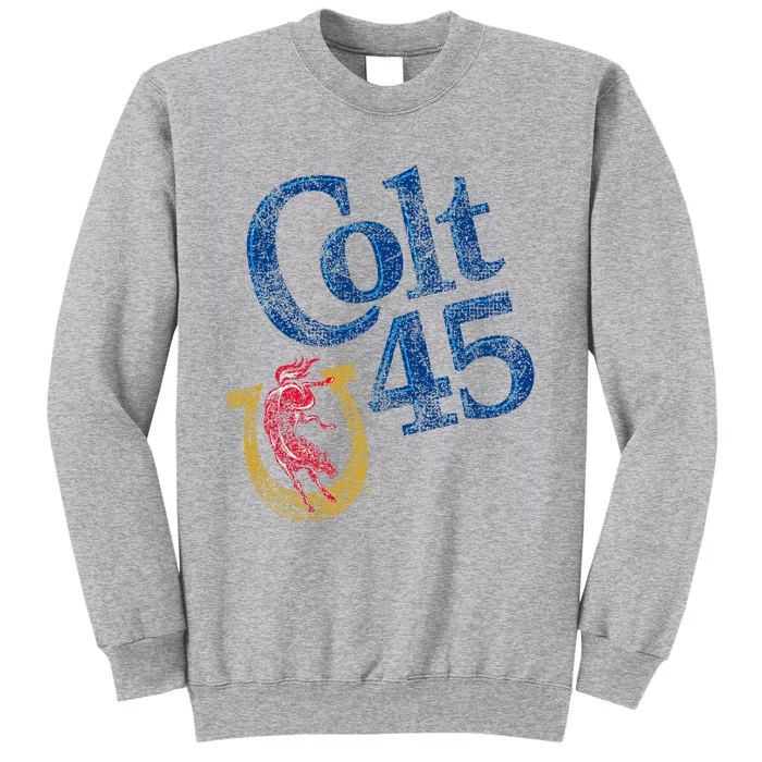 Colt 45 Beer Vintage Style Tall Sweatshirt