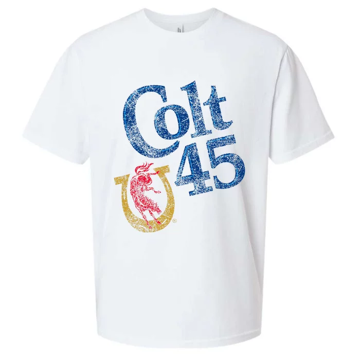 Colt 45 Beer Vintage Style Sueded Cloud Jersey T-Shirt