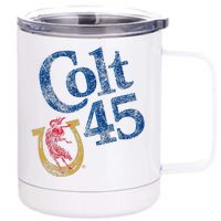 Colt 45 Beer Vintage Style 12 oz Stainless Steel Tumbler Cup