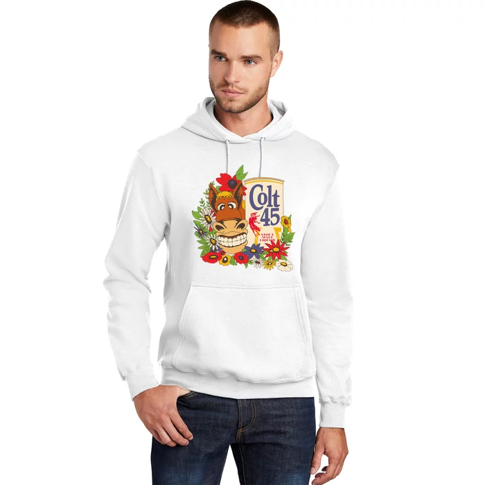 Colt 45 Beer Style Donkey Hoodie