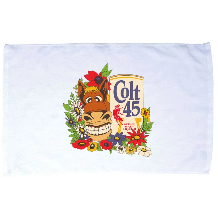 Colt 45 Beer Style Donkey Microfiber Hand Towel