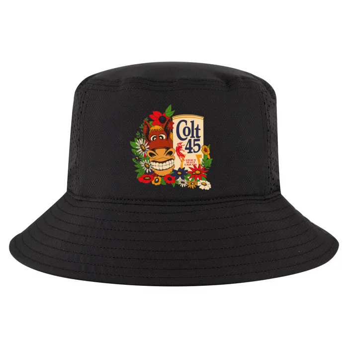 Colt 45 Beer Style Donkey Cool Comfort Performance Bucket Hat