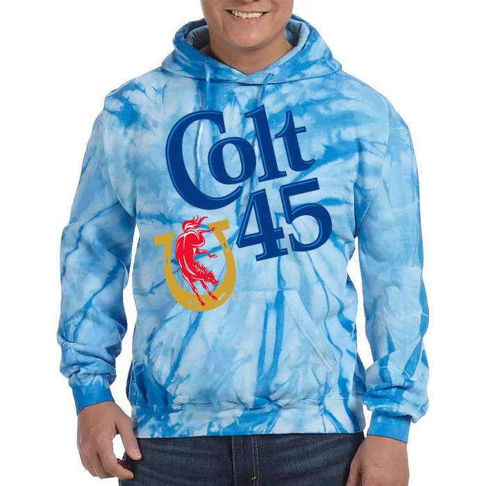 Colt 45 Beer Style Tie Dye Hoodie