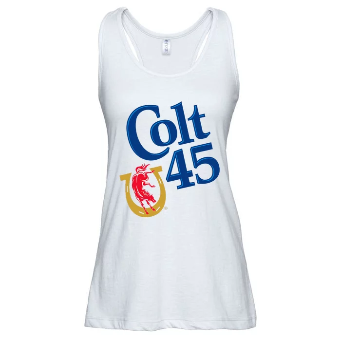 Colt 45 Beer Style Ladies Essential Flowy Tank