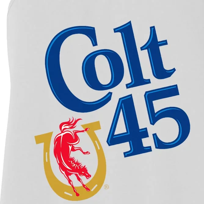 Colt 45 Beer Style Women's Racerback Tank