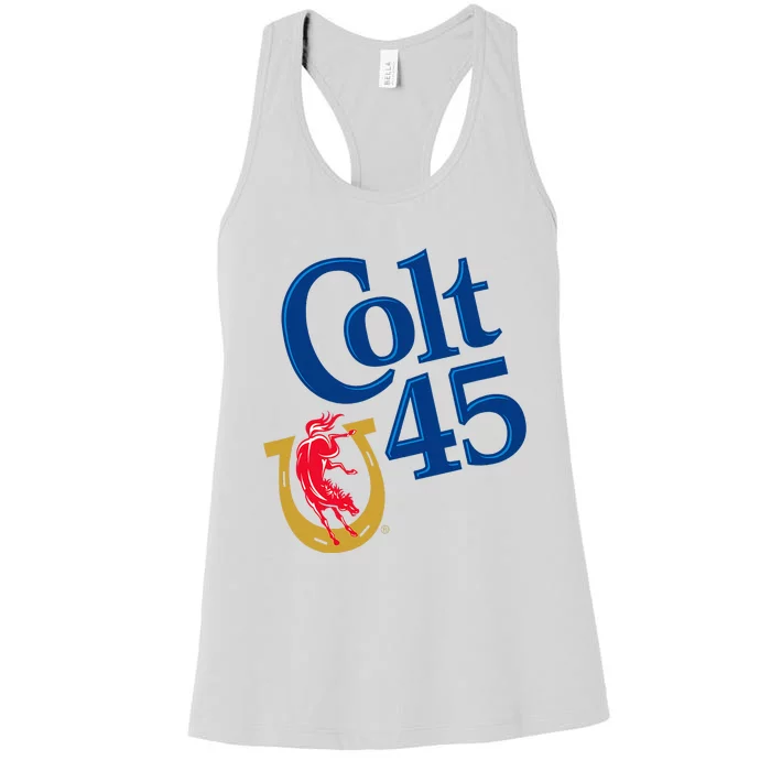 Colt 45 Beer Style Women's Racerback Tank