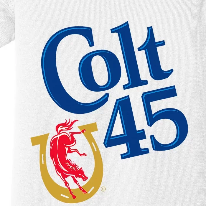 Colt 45 Beer Style Baby Bodysuit