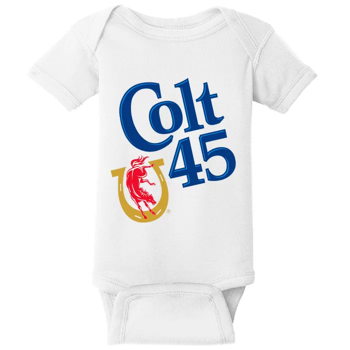 Colt 45 Beer Style Baby Bodysuit