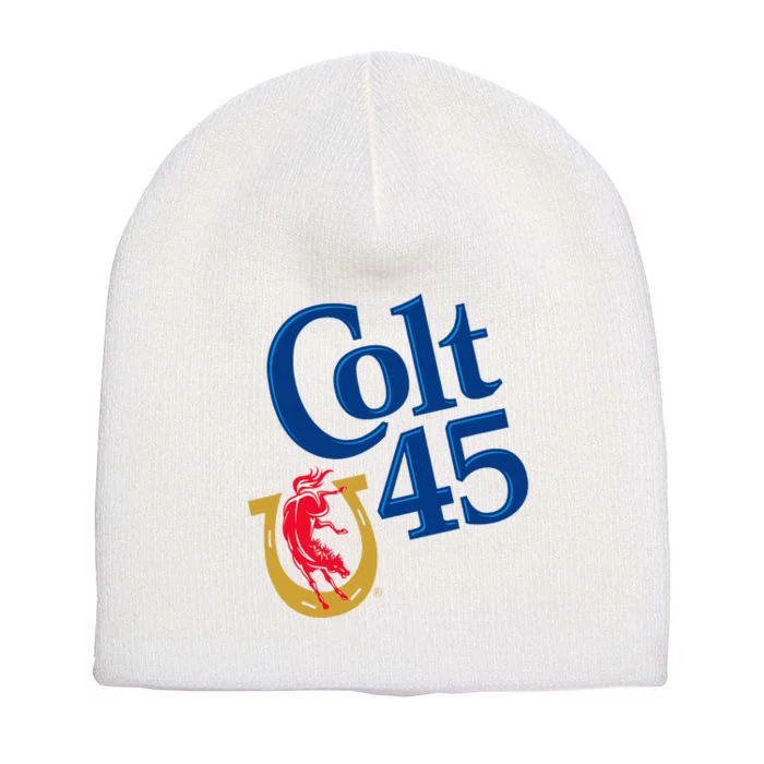 Colt 45 Beer Style Short Acrylic Beanie