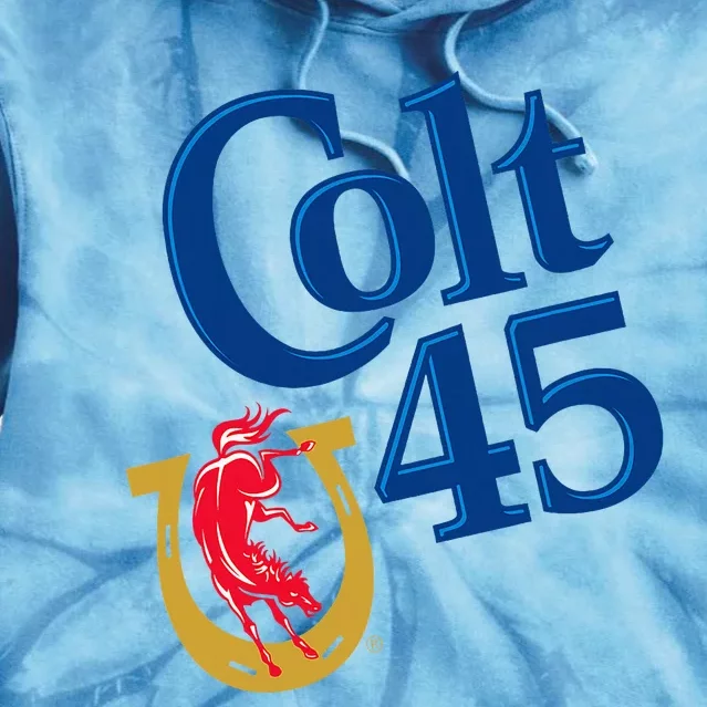 Colt 45 Beer Style Tie Dye Hoodie