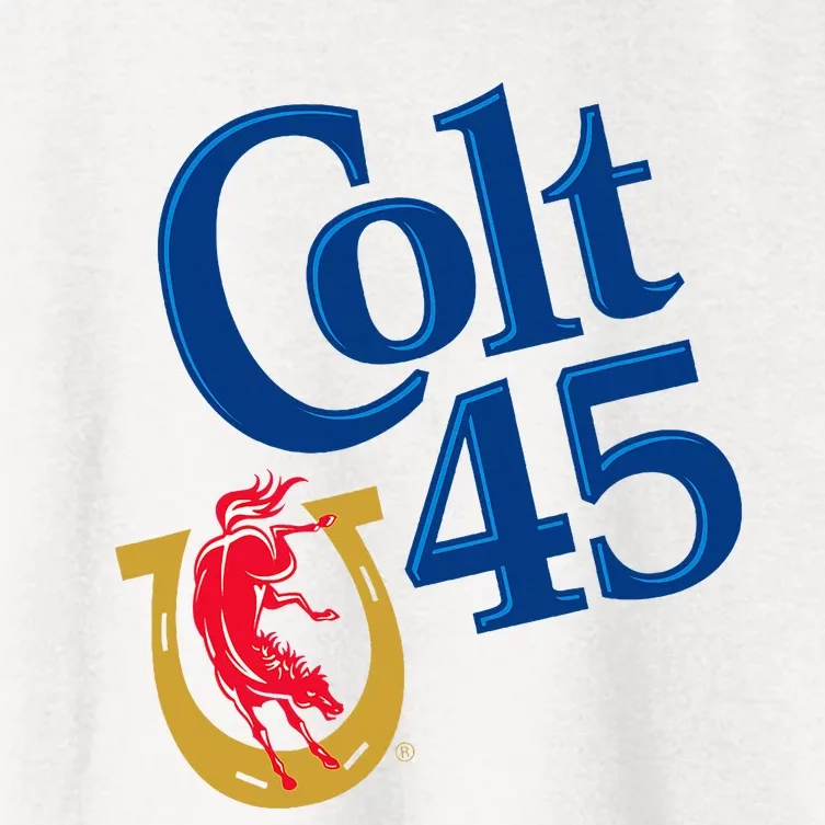 Colt 45 Beer Style Women's Crop Top Tee