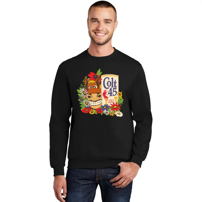 Colt 45 Classic Floral Donkey Tall Sweatshirt