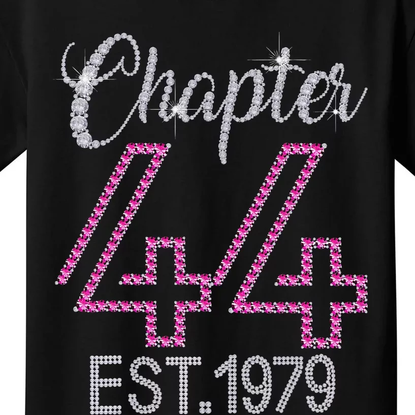 Chapter 44 EST 1979 44th Birthday Gift For Womens Kids T-Shirt